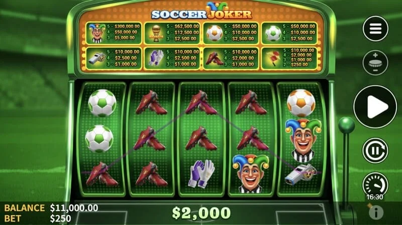 Soccer Joker – vindende kombination på hjulene